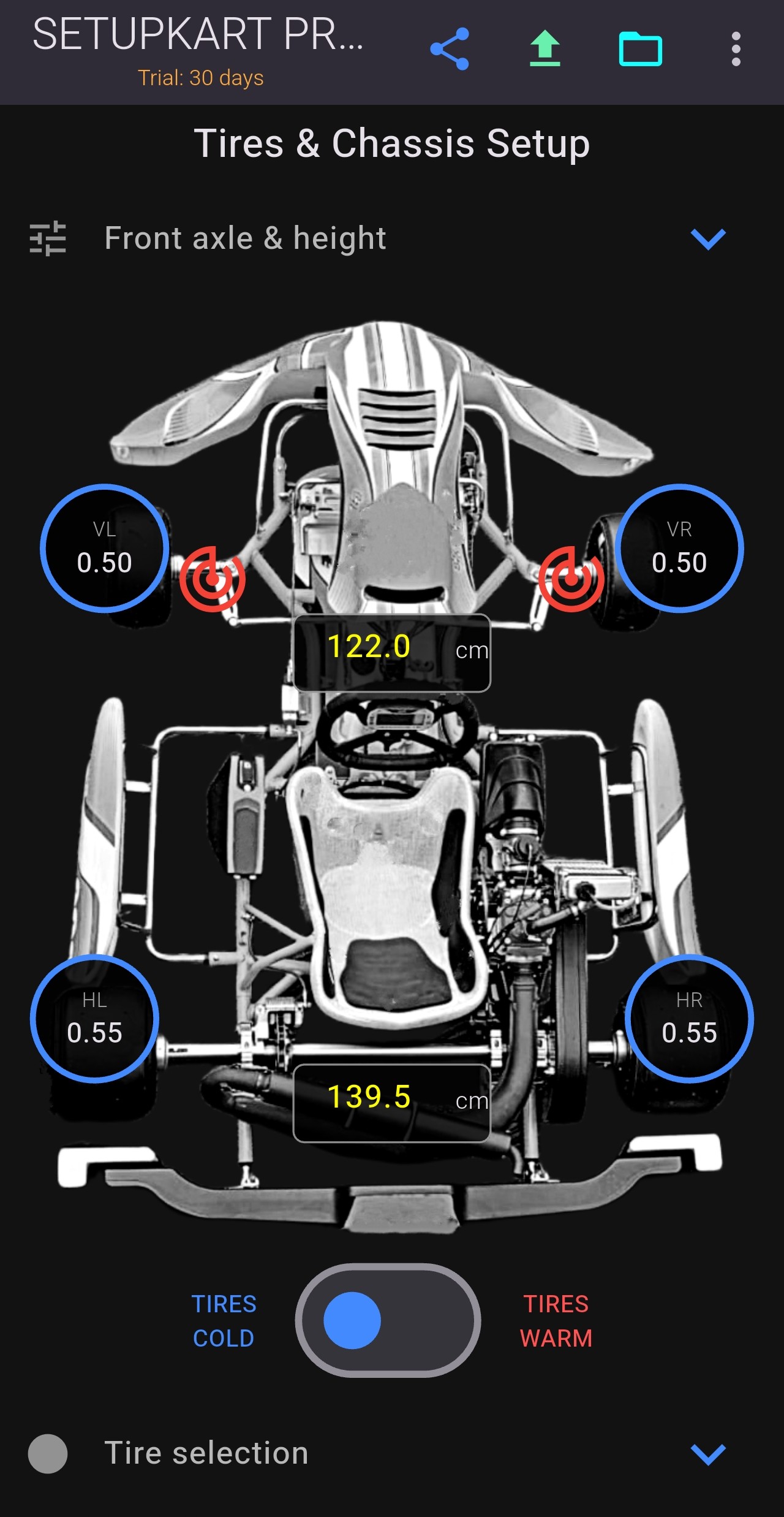 Front axle & Gearing