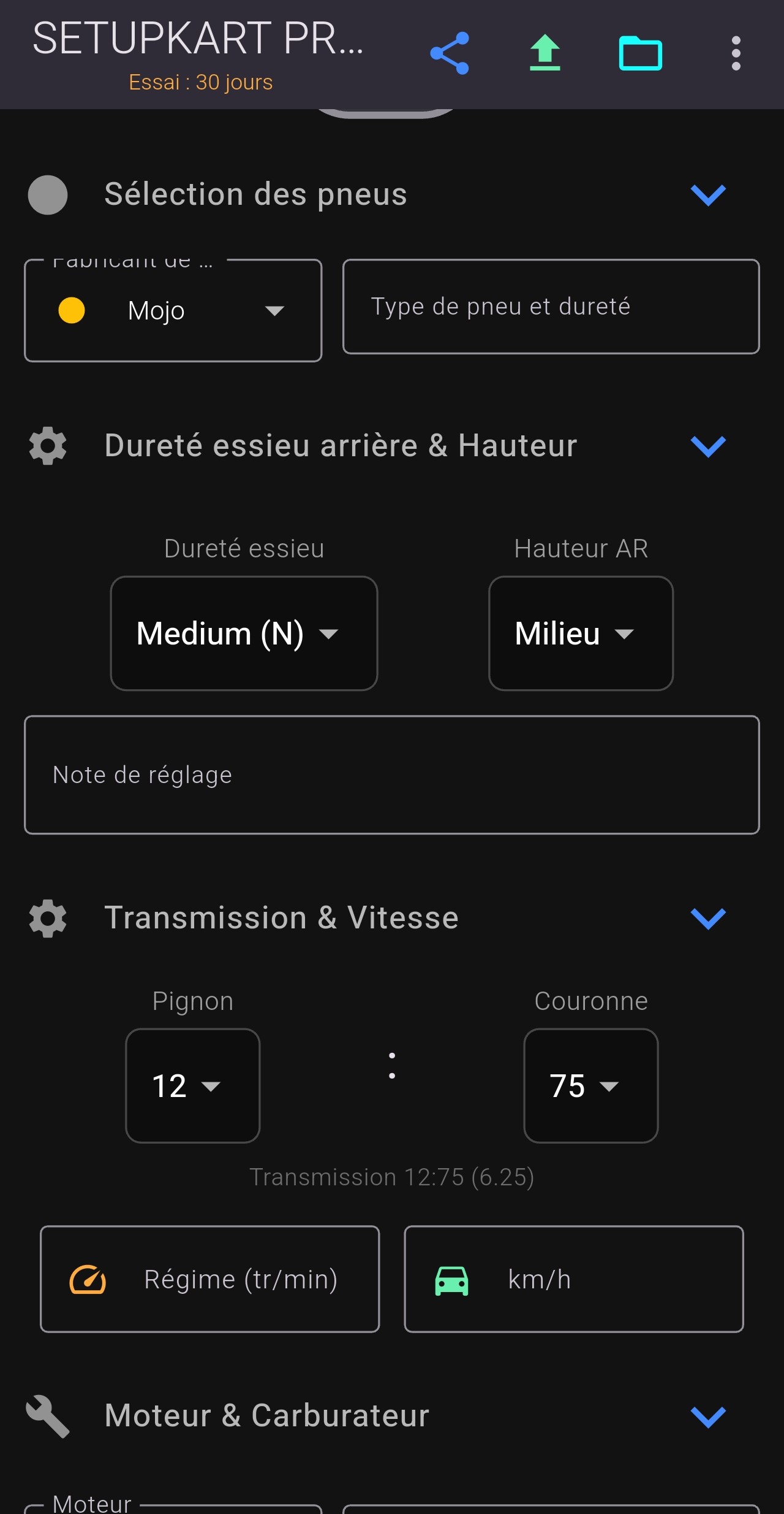 Moteur & Carburateur