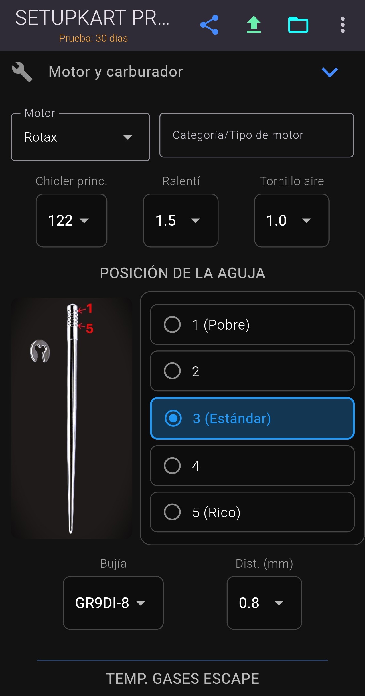 Setup-notities & Opslaan